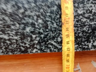 Losas de granito negro