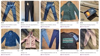 Lote variado Ropa Mujer - niña