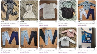 Lote variado Ropa Mujer - niña