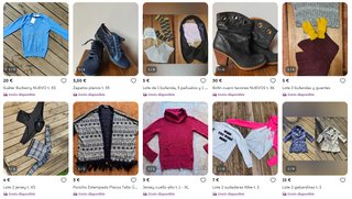 Lote variado Ropa Mujer - niña
