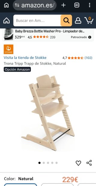 Trona evolutiva para bebé