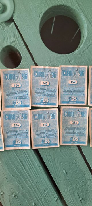 Lote Cromos Eurocopa 96. DS Collections
