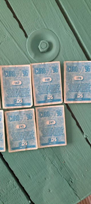 Lote Cromos Eurocopa 96. DS Collections