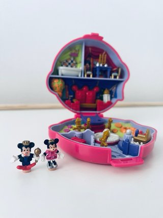Polly Pocket Disney Mickey y Minnie Vintage