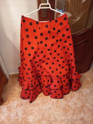 Vestido Sevillana Dos Piezas