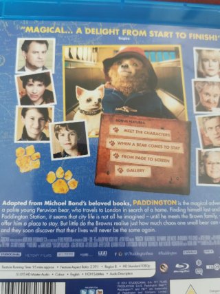 Blu-ray Paddington