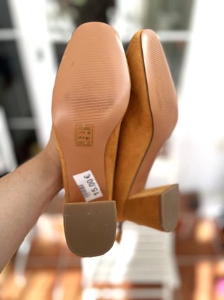 Botas de tacón marrón para mujer