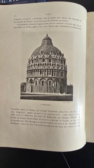 Libro antiguo de arte en francés. 1914.