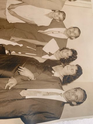 Fotografía Familiar Vintage 1962