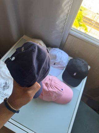 Gorra Polo Ralph Lauren Azul y Rosa