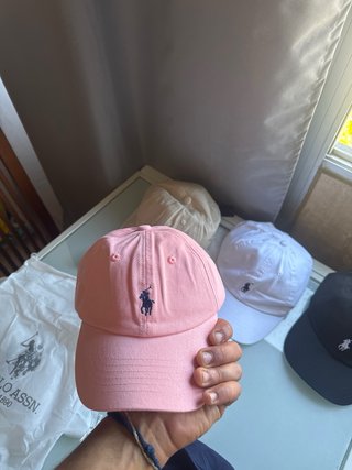 Gorra Polo Ralph Lauren Azul y Rosa