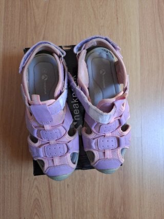 Sandalias Trekking Niña T36 Morado/Rosa