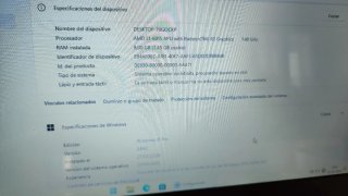 Portátil HP 15 Windows 11 + Office 8Gb Ram