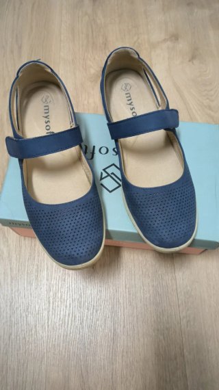 Zapatos Myssoft Talla 39 Azul