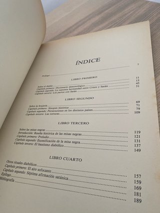 Libro El poder del diablo. Pactos satánicos.