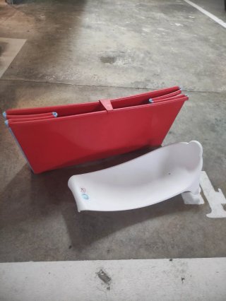 Bañera bebé con asiento