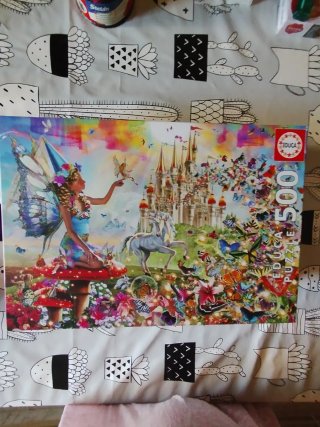 Lote 4 Puzzles Educa 500 Piezas