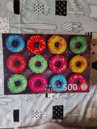 Lote 4 Puzzles Educa 500 Piezas