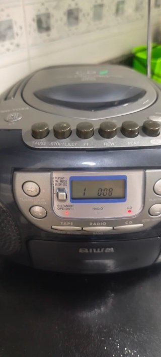 Radio CD Portátil Aiwa CSD-TD34