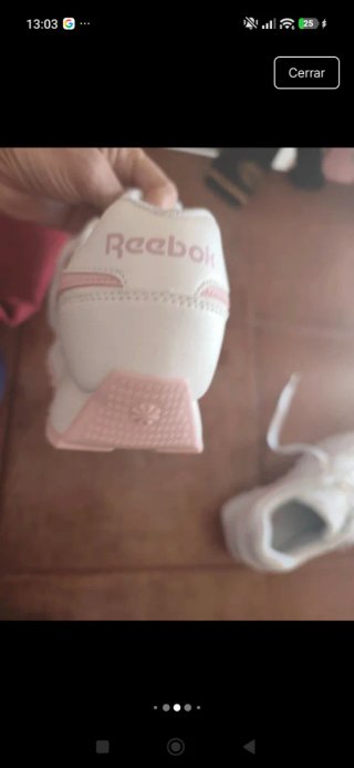Deportivas Reebok Blancas y Rosas sin estrenar