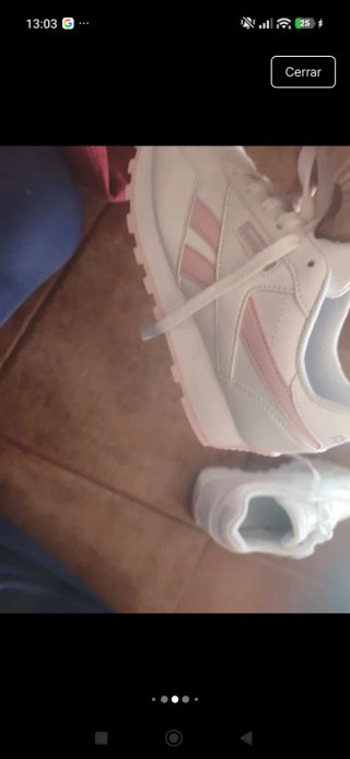 Deportivas Reebok Blancas y Rosas sin estrenar