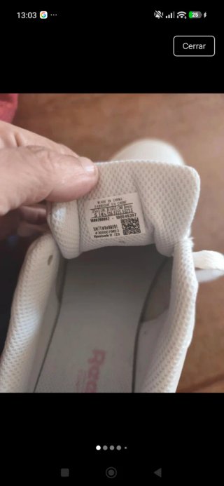 Deportivas Reebok Blancas y Rosas sin estrenar