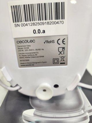 Amasadora Cecotec Cecomixer Easy – 250W
