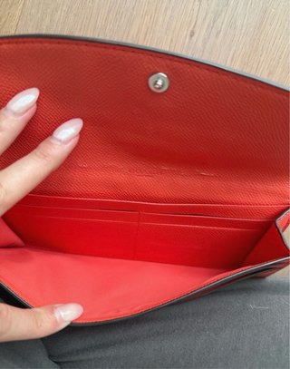 Cartera Coach Coral