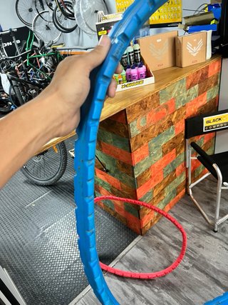 Mousse ON OFF para llanta de bicicleta