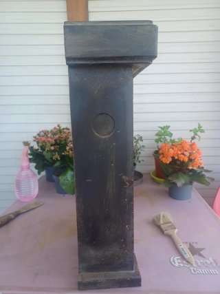 Reloj de péndulo Cole antiguo para restaurar