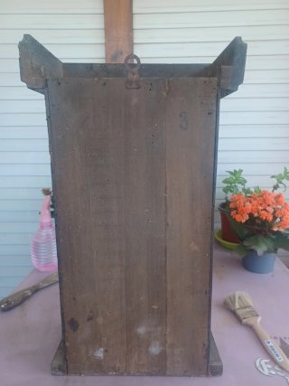 Reloj de péndulo Cole antiguo para restaurar