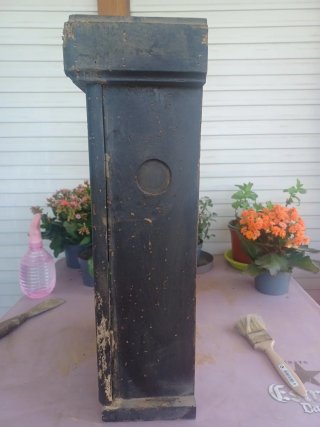 Reloj de péndulo Cole antiguo para restaurar