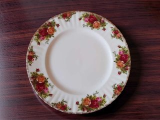 3 platos 26 cm Royal Albert Old Country Roses