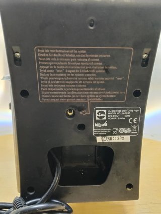 Freidora 3L bifinet