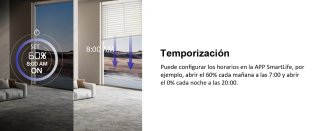Interruptor persiana inteligente LCD (4 uds)