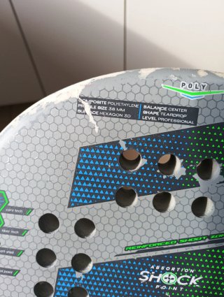 Pala de pádel Kuikma Whip 3D Hexagon