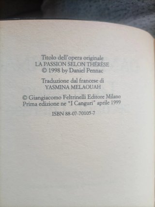 La passione secondo Thérèse