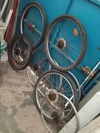Lote de bicicletas