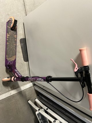Patinete Oxelo Morado Ajustable Niños