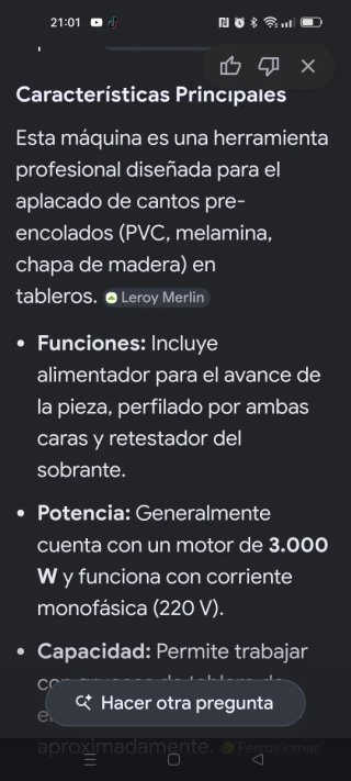 Enplacadora de cantos