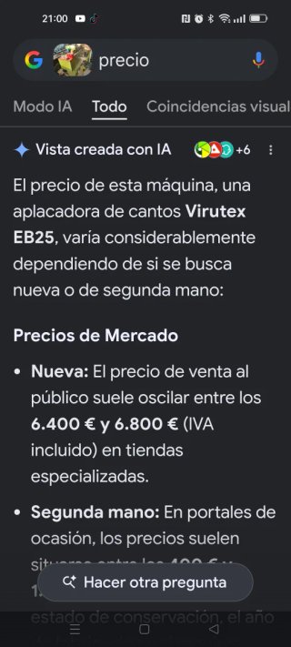 Enplacadora de cantos