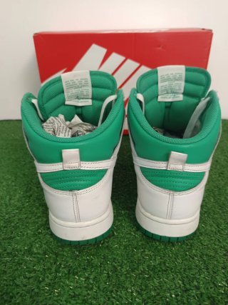 Nike Dunk High Verdes y Blancas Talla 43