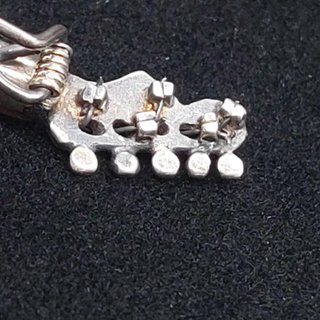 Chitarra Argento ambra Broche Guitarra Plata
