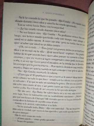 Libro El gran Gatsby