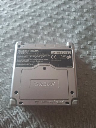Nintendo Game Boy Advance SP Plata