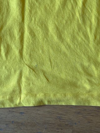 Camiseta Calvin Klein Jeans Amarilla Talla XL
