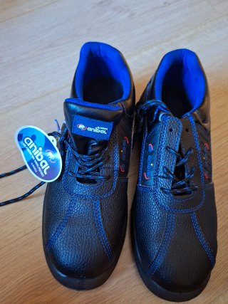 Zapatos de seguridad Anibal Hombre Negros