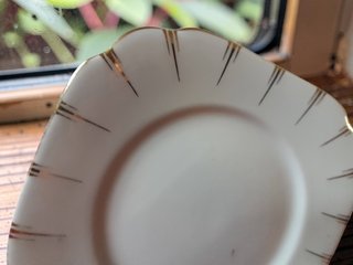 Taza Platos Lechera Azuc. Royal Albert Crown China