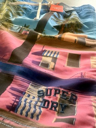 Bañador Superdry Hombre Estampado Palmeras