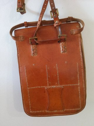 Bolso Cuero Artesanal Marrón